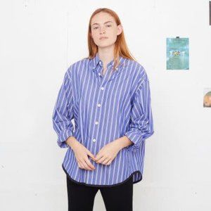 EntireWorld Giant Shirt in Dark Blue